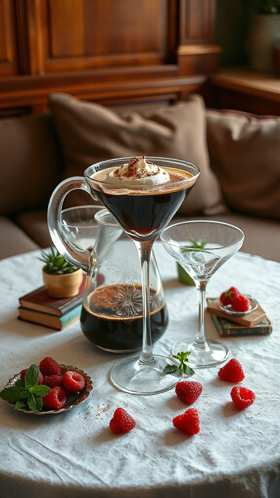 indulgent dessert inspired cocktail indulgent dessert inspired cocktail