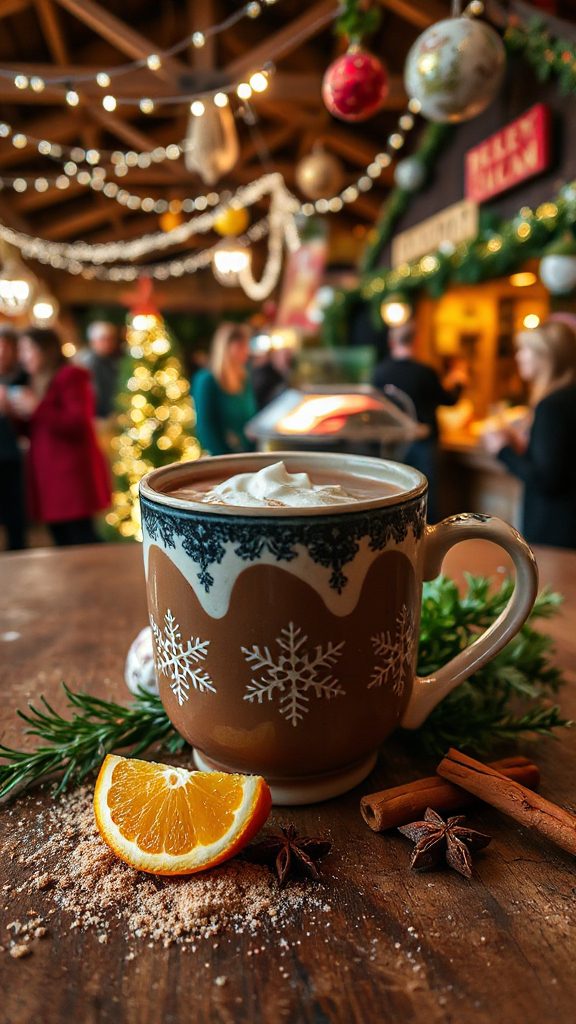 indulgent spiced rum cocoa