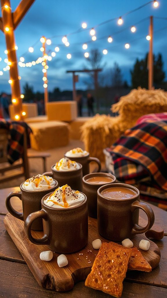 indulgent spiked hot chocolate