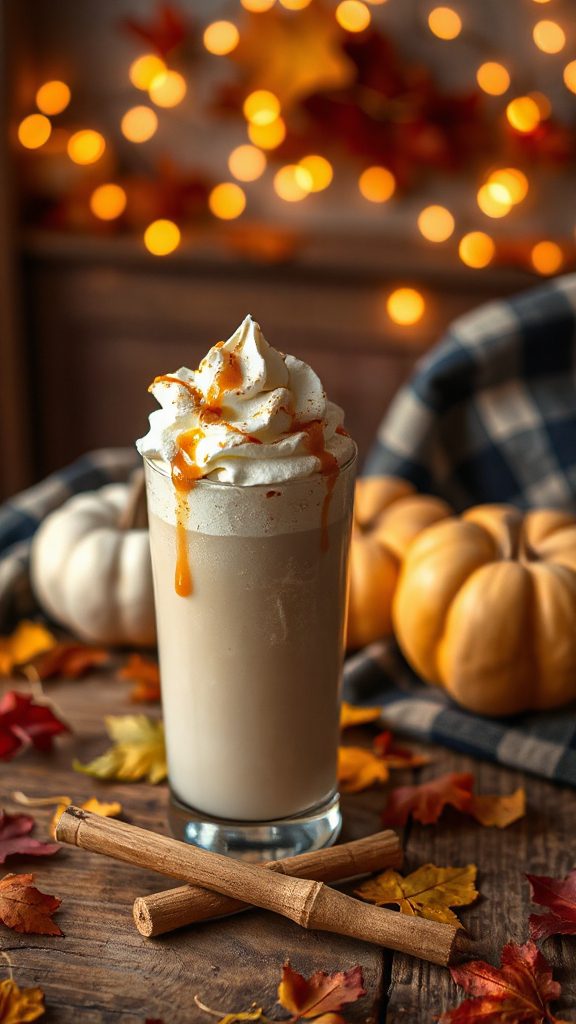 indulgent vanilla bourbon milkshake