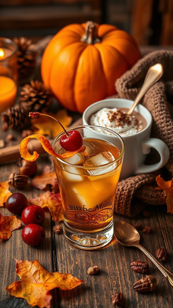 indulgent whiskey hot chocolate