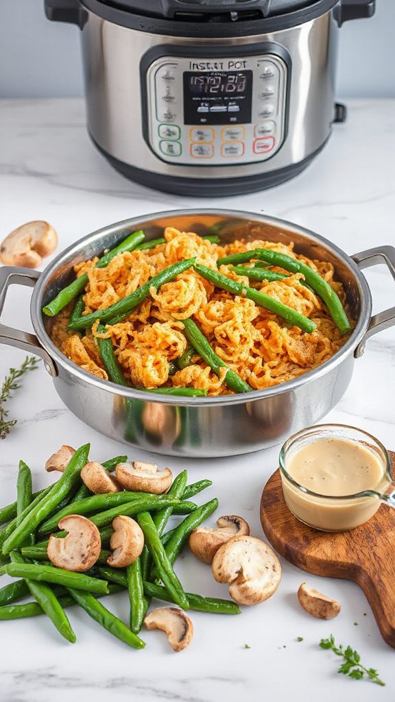 instant pot green bean casserole