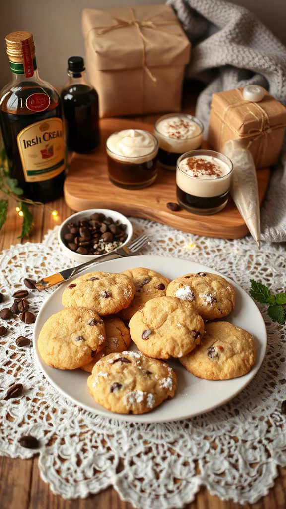 irish cream espresso cookies