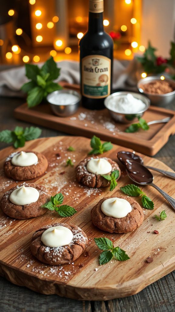 irish cream no bake cookies