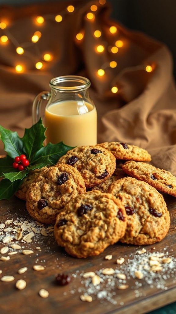 irish cream oatmeal cookies