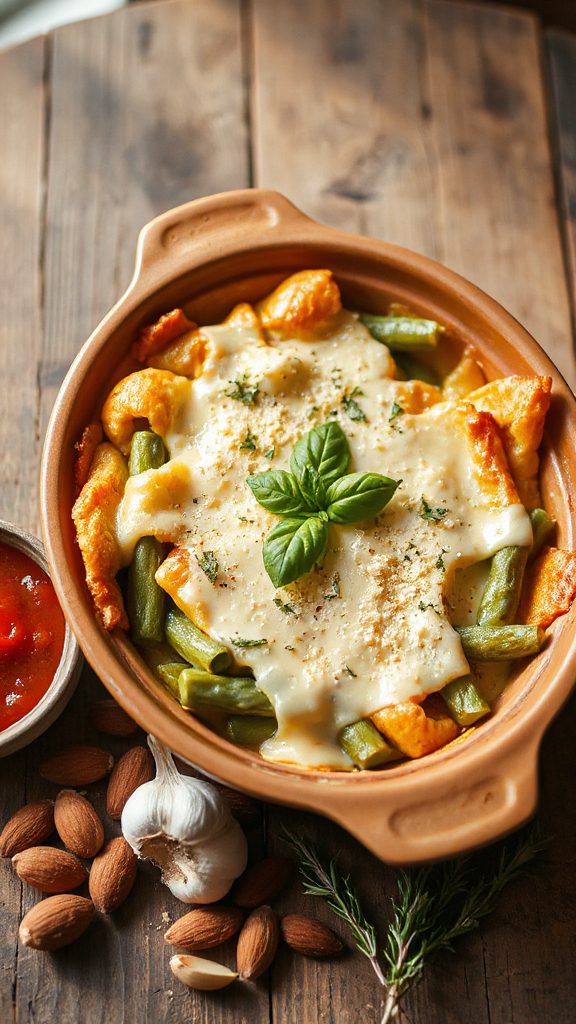 italian flavored green bean casserole