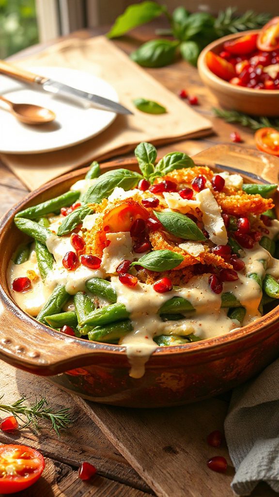 italian green bean casserole