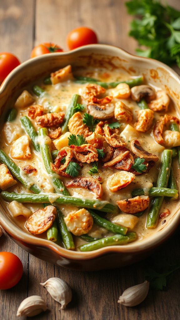 italian green bean casserole