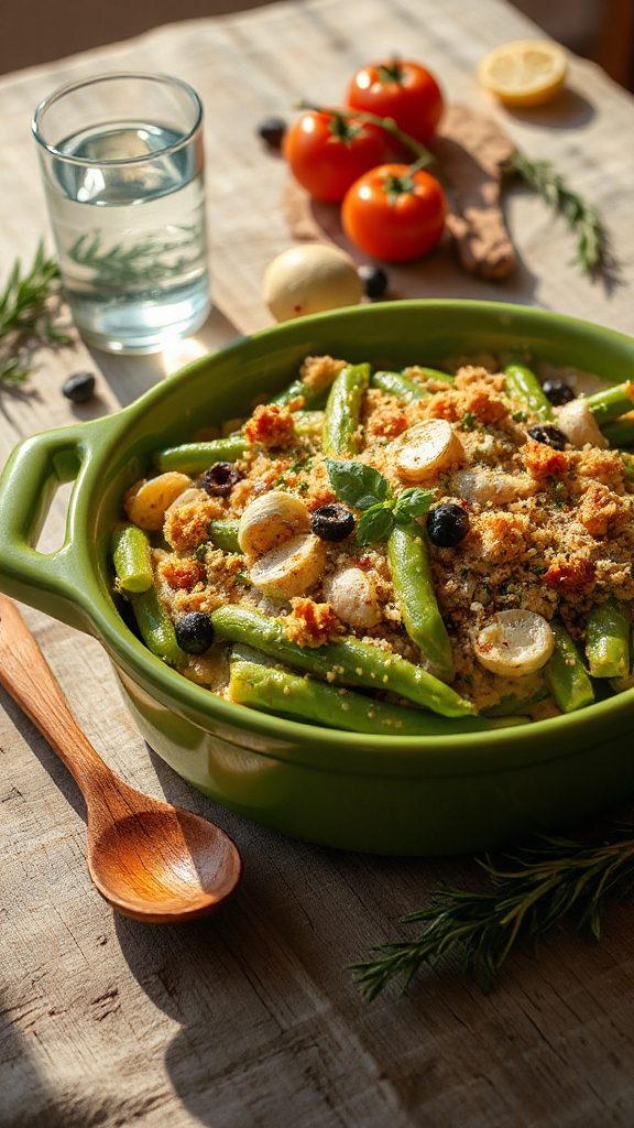 italian green bean casserole