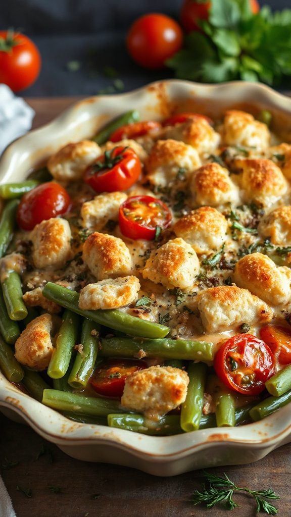 italian green bean casserole