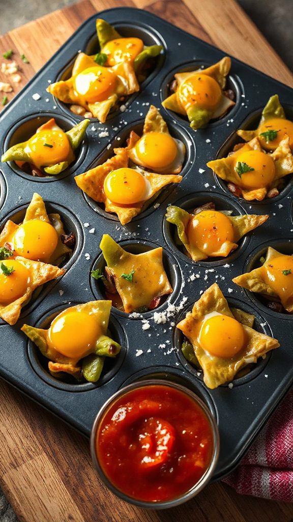 italian herb green bean bites