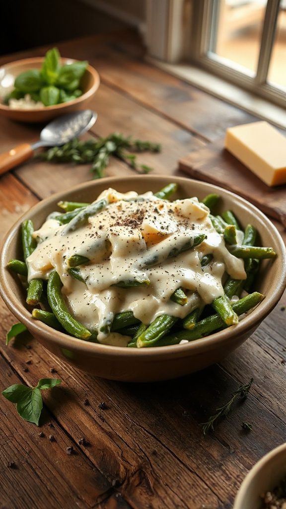 italian herb green beans
