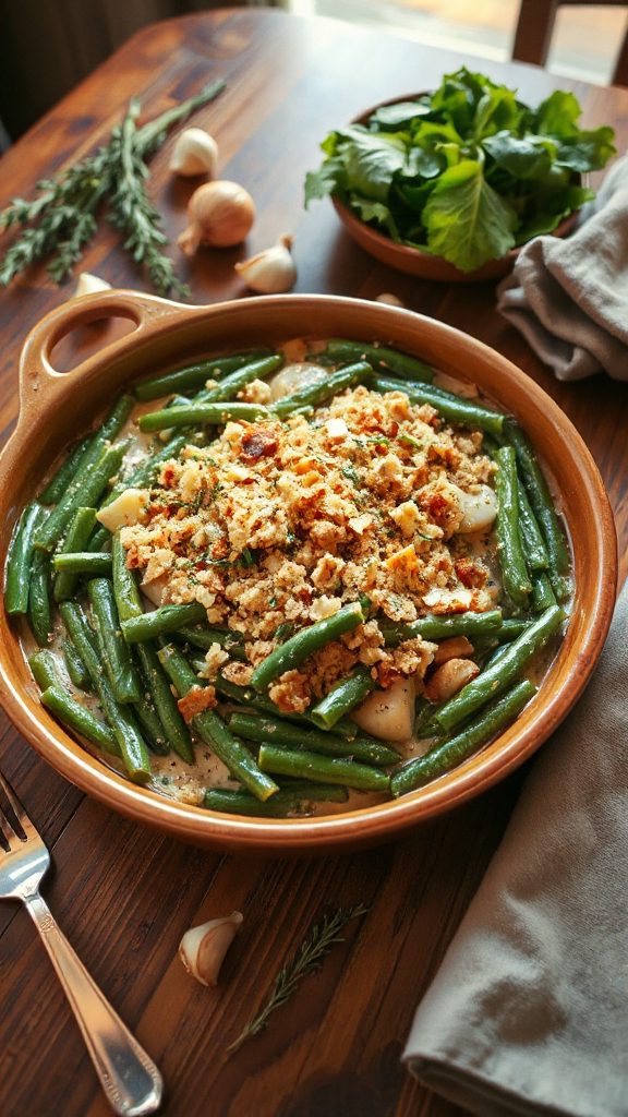 italian herb green beans