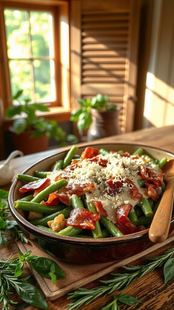 italian herb green beans italian herb green beans