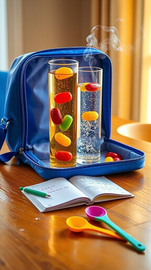 jelly bean buoyancy experiment