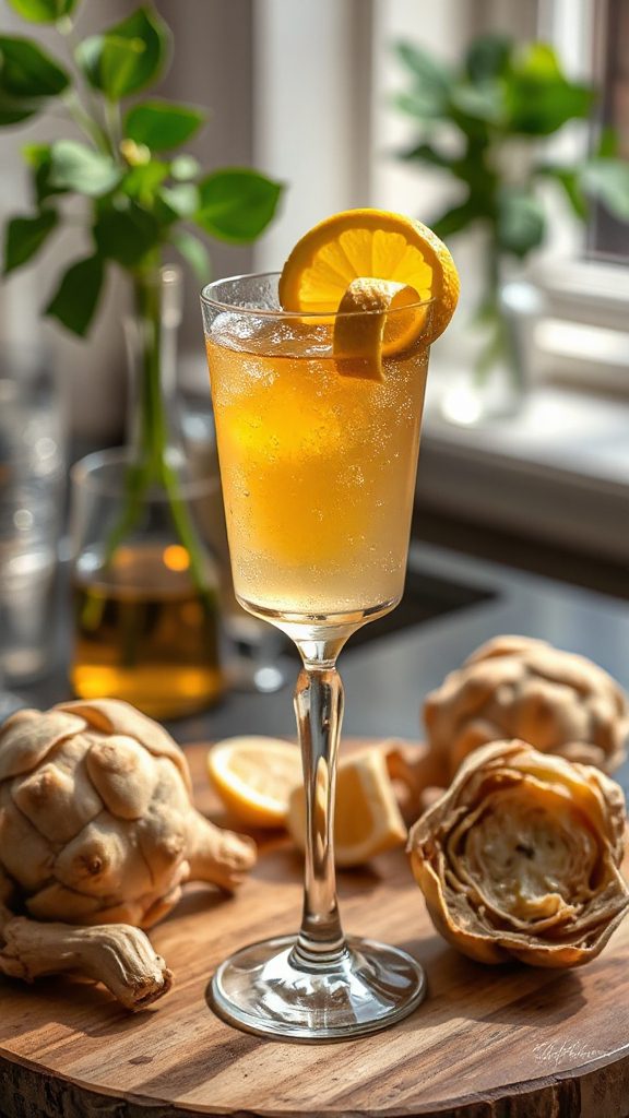 jerusalem artichoke cocktail recipe