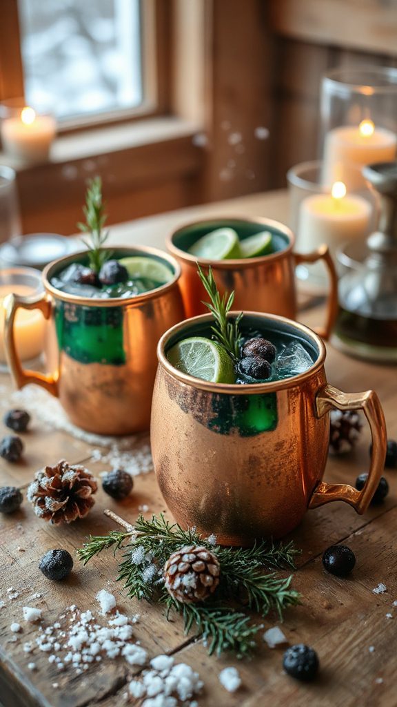 juniper berry mule cocktail