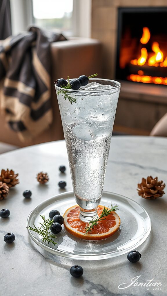 juniper infused classic gin tonic