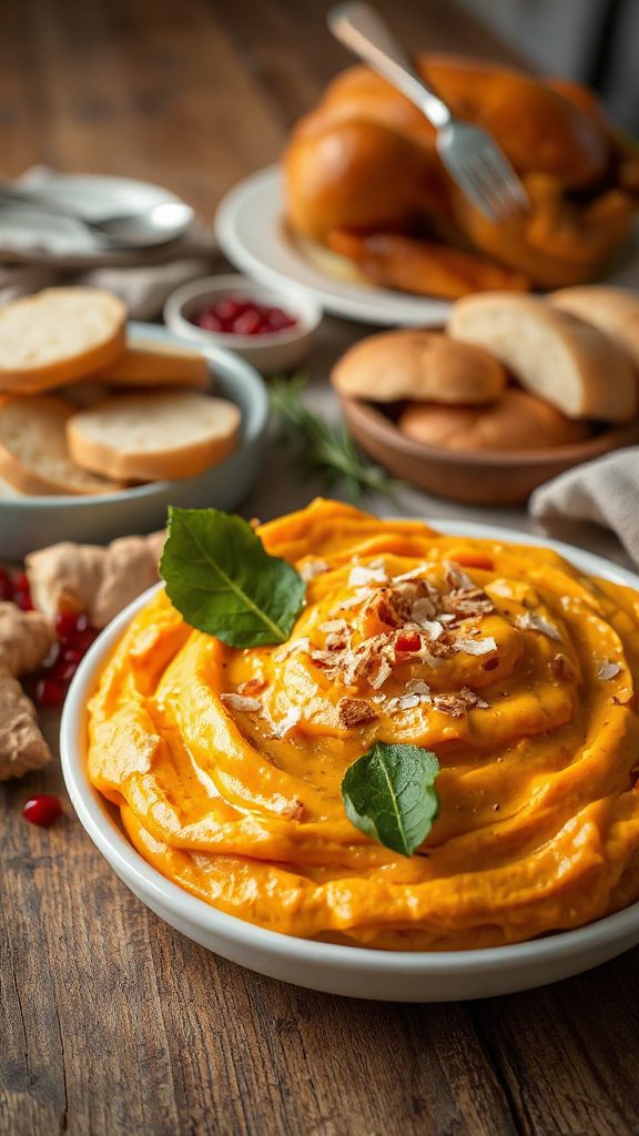 kaffir lime ginger sweet potatoes