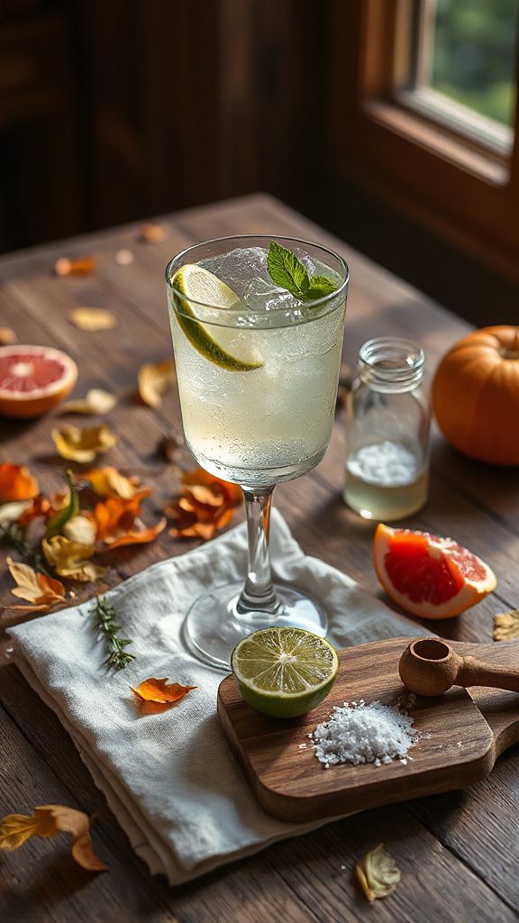 kaffir lime paloma cocktail kaffir lime paloma cocktail