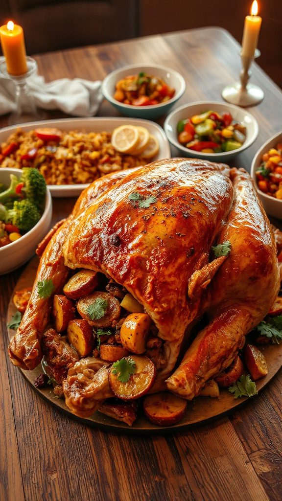kelewele stuffed holiday turkey