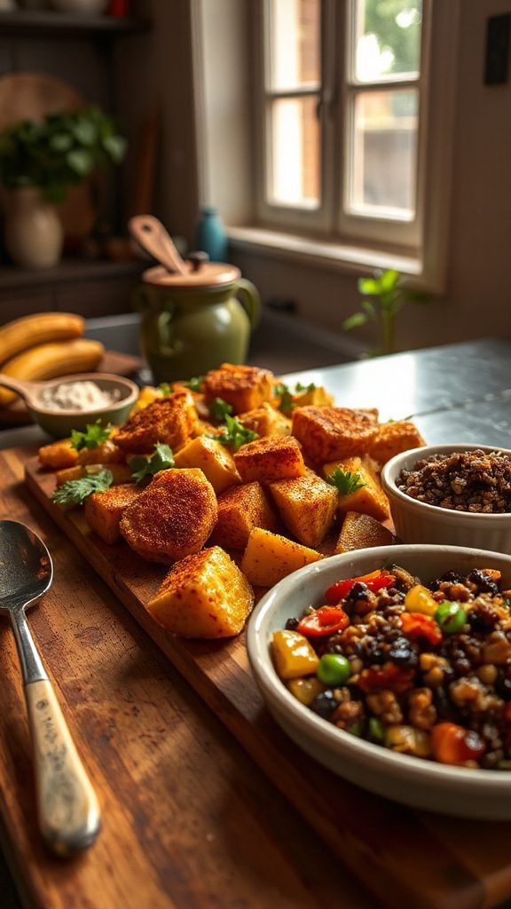 kelewele wild rice fusion