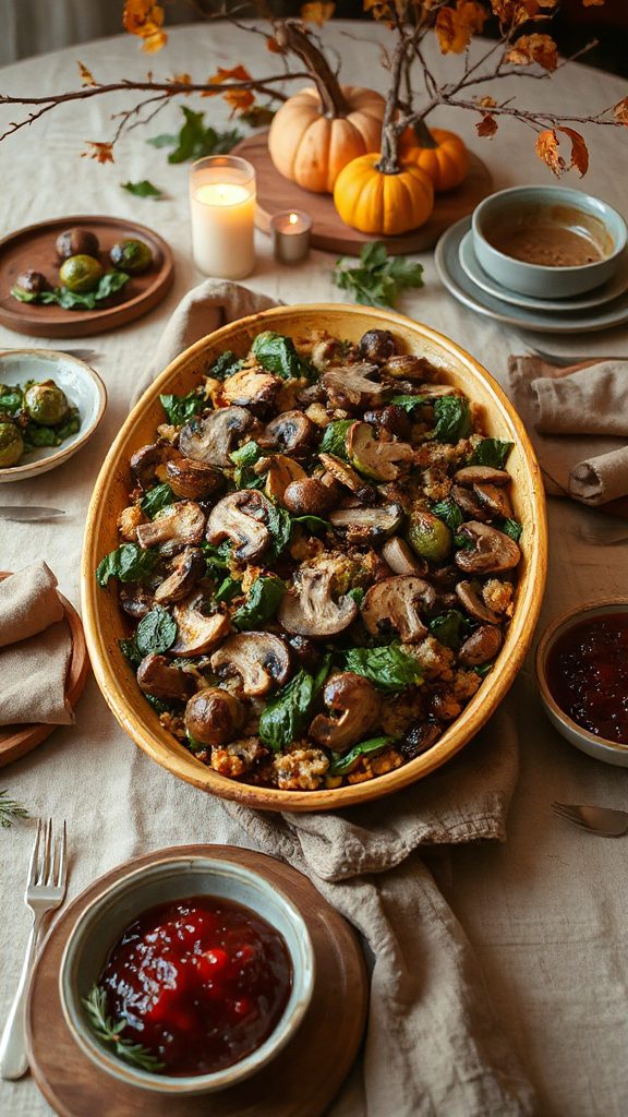 keto creamy mushroom stuffing keto creamy mushroom stuffing