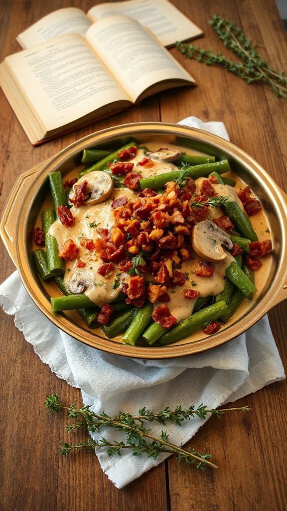 keto green bean casserole