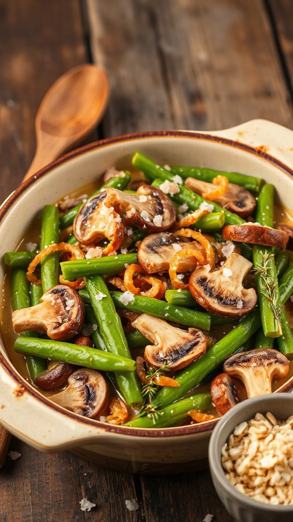 keto green bean casserole