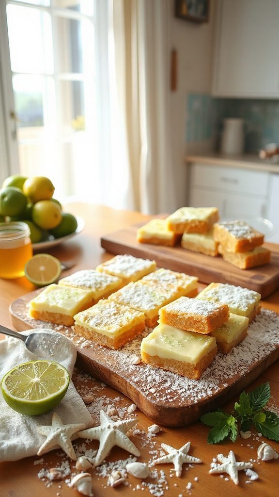 key lime pie cookie bars