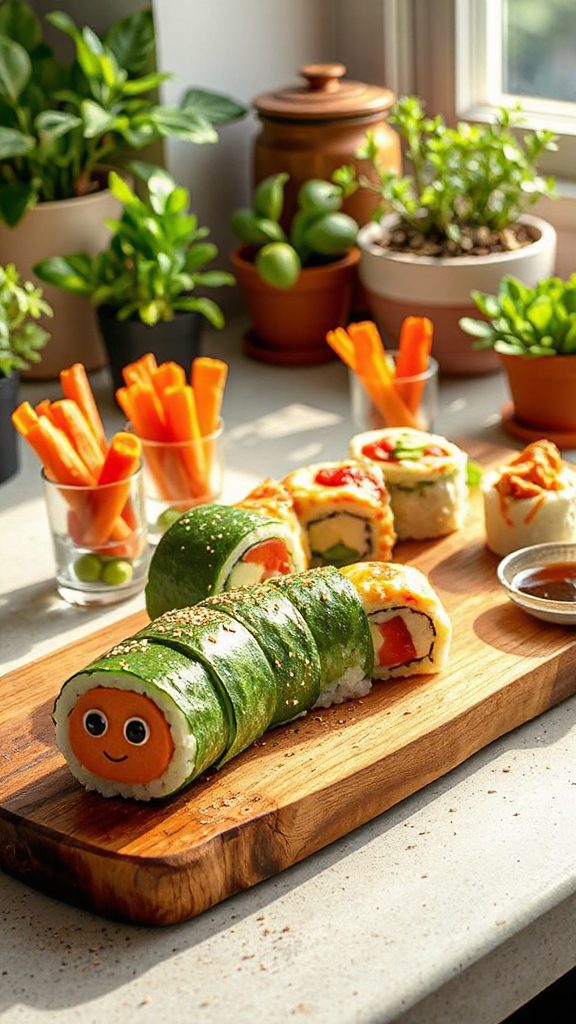 kid friendly sushi roll recipe