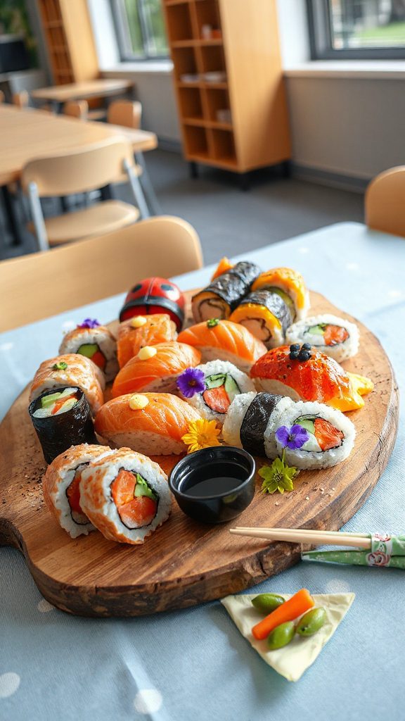kid friendly sushi rolls