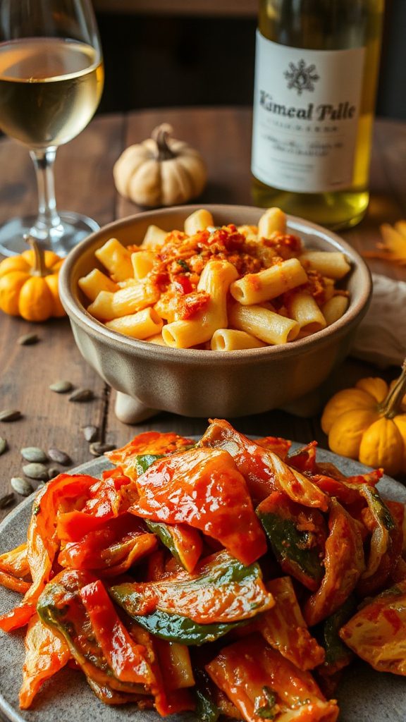 kimchi infused comfort food