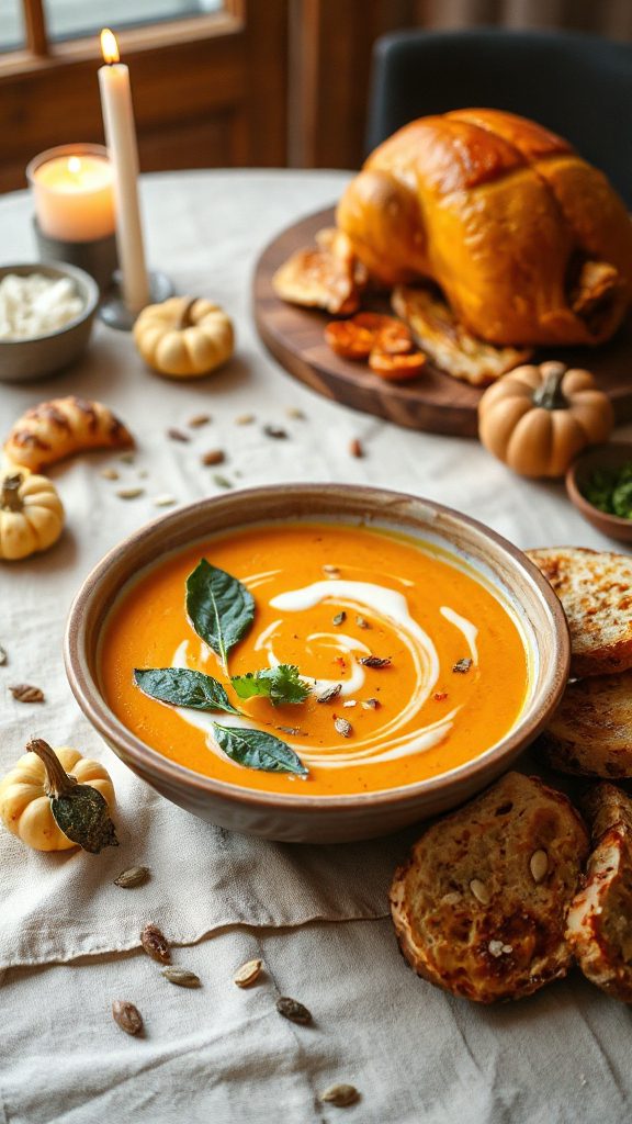 kimchi pumpkin soup recipe