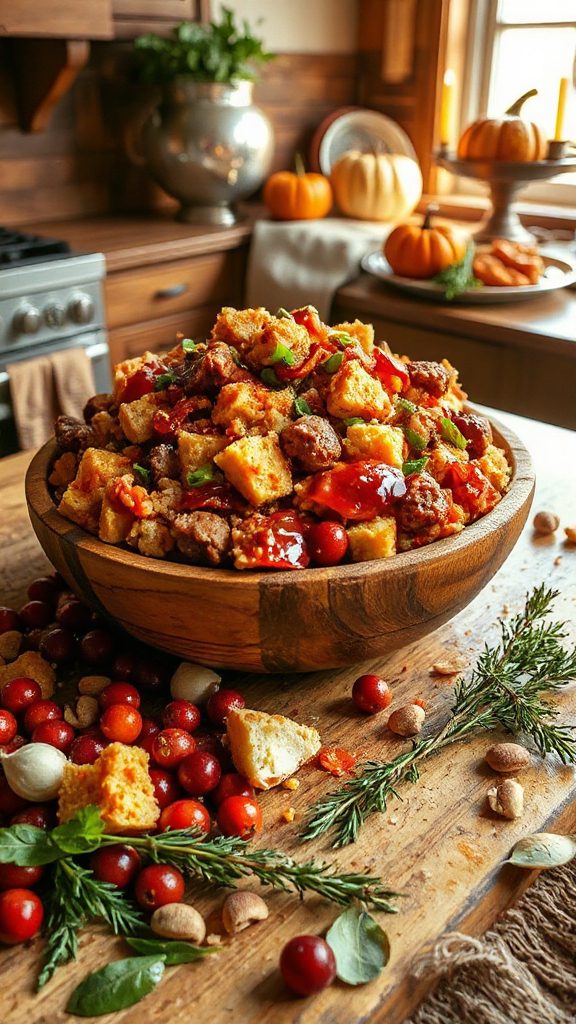 kimchi sausage stuffing recipe