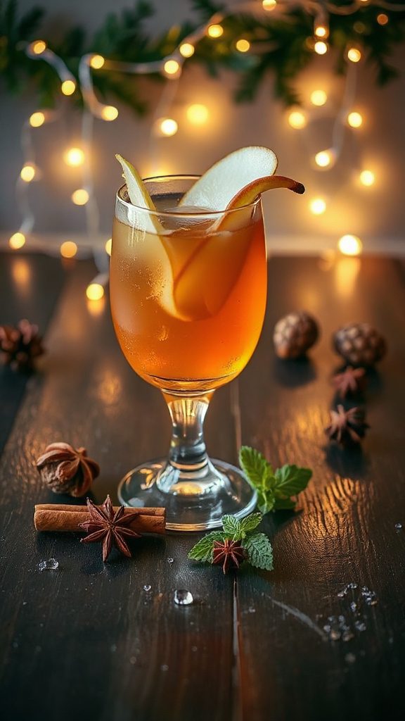 kohlrabi pear winter gin cocktail kohlrabi pear winter gin cocktail