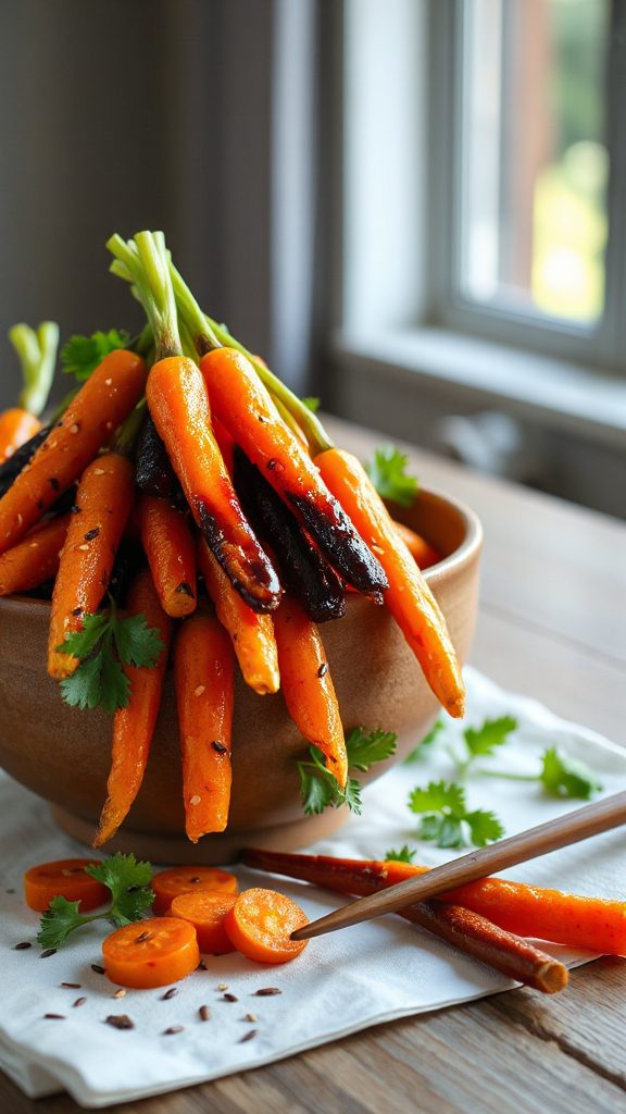 korean spiced glazed carrots recipe korean spiced glazed carrots recipe