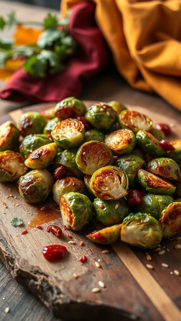 korean spiced roasted brussels sprouts korean spiced roasted brussels sprouts