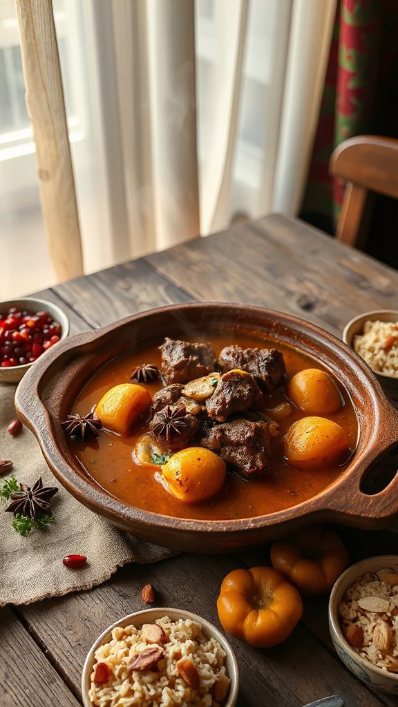 lamb stew with apricots lamb stew with apricots