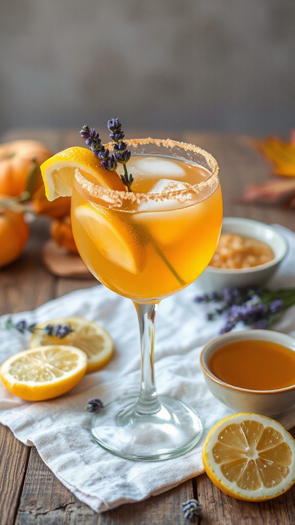 lavender infused citrus refreshment