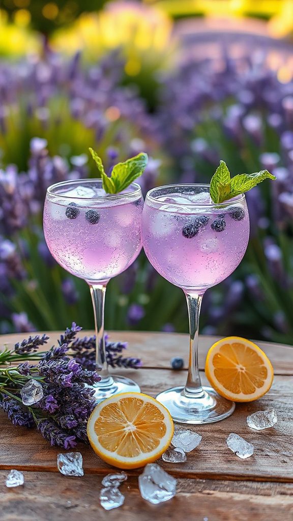 lavender infused refreshing cocktail lavender infused refreshing cocktail