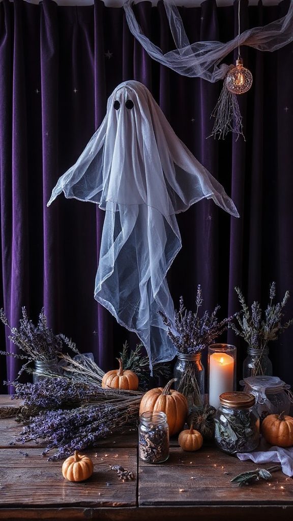lavender scented ghost decorations