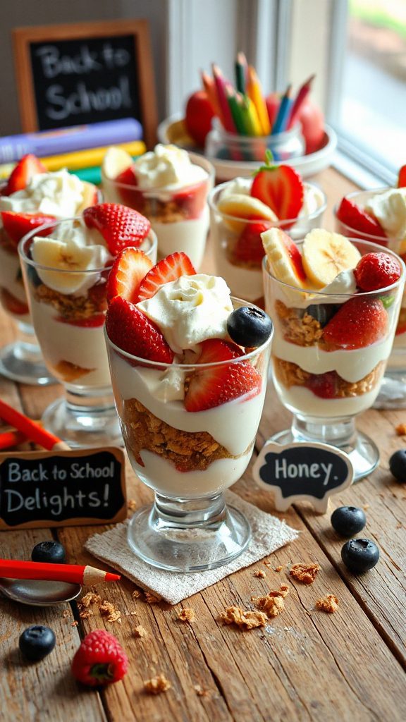 layered greek yogurt treat