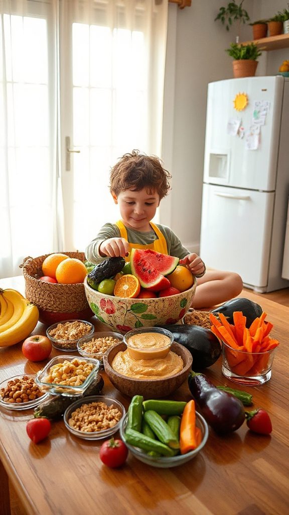 lead by example eat healthy