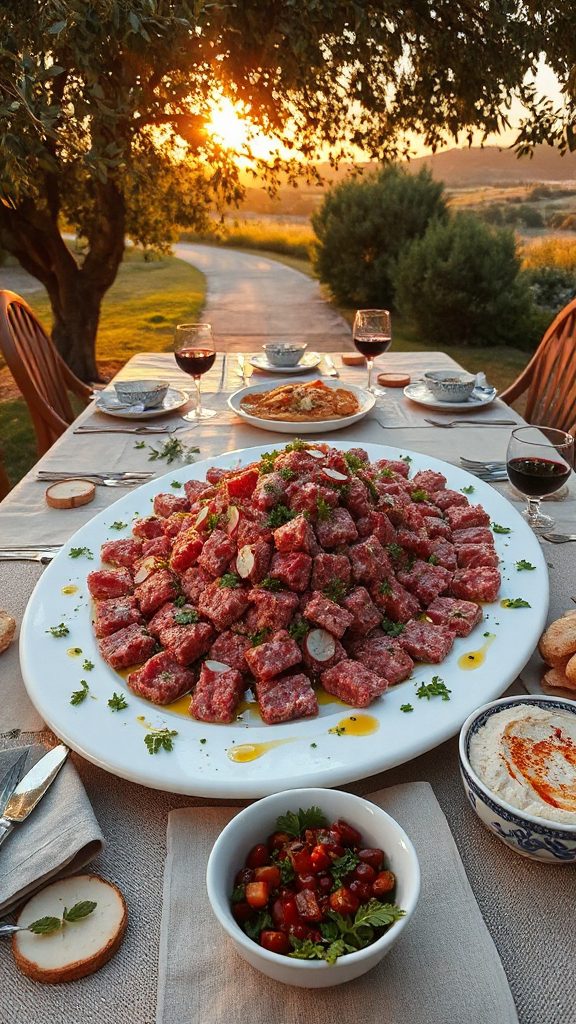lebanese raw meat dish