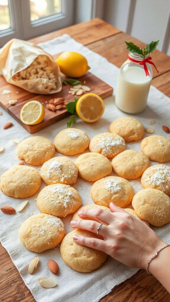 lemon almond cookie recipe