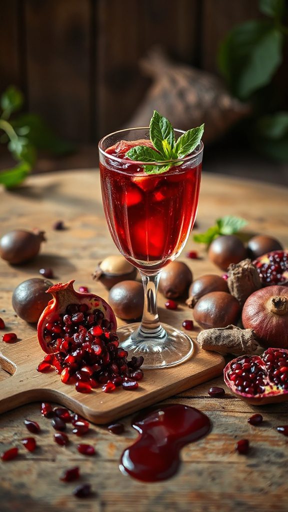 lemon basil whiskey cocktail recipe