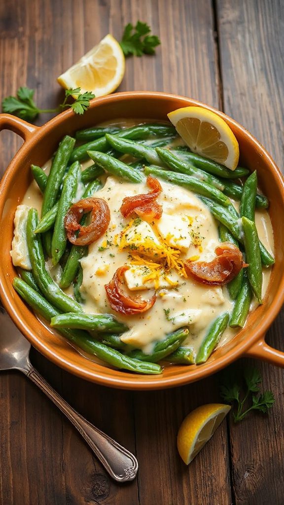 lemon butter boursin casserole