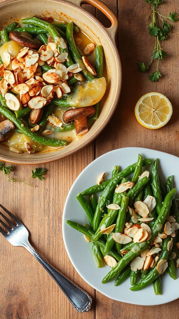 lemon garlic green beans recipe
