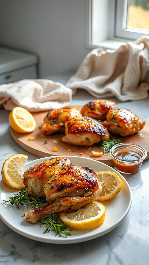 lemon herb chicken thighs